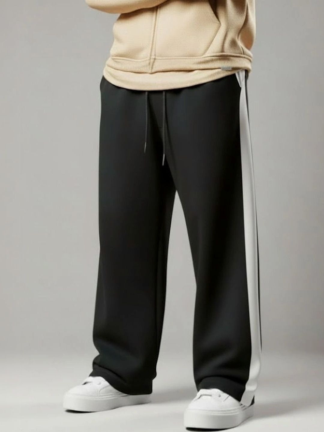 IRONDYE Men Regular Fit Colourblocked Track Pants-picture-33