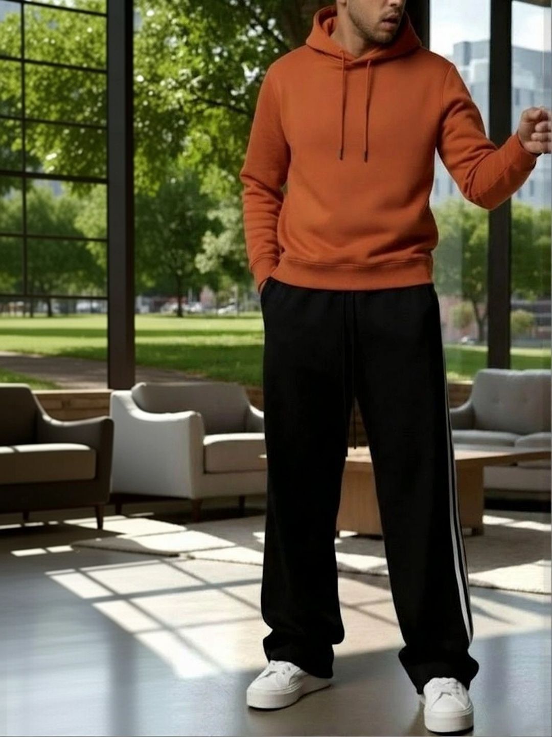 IRONDYE Men Regular Fit Training Track Pants-picture-40