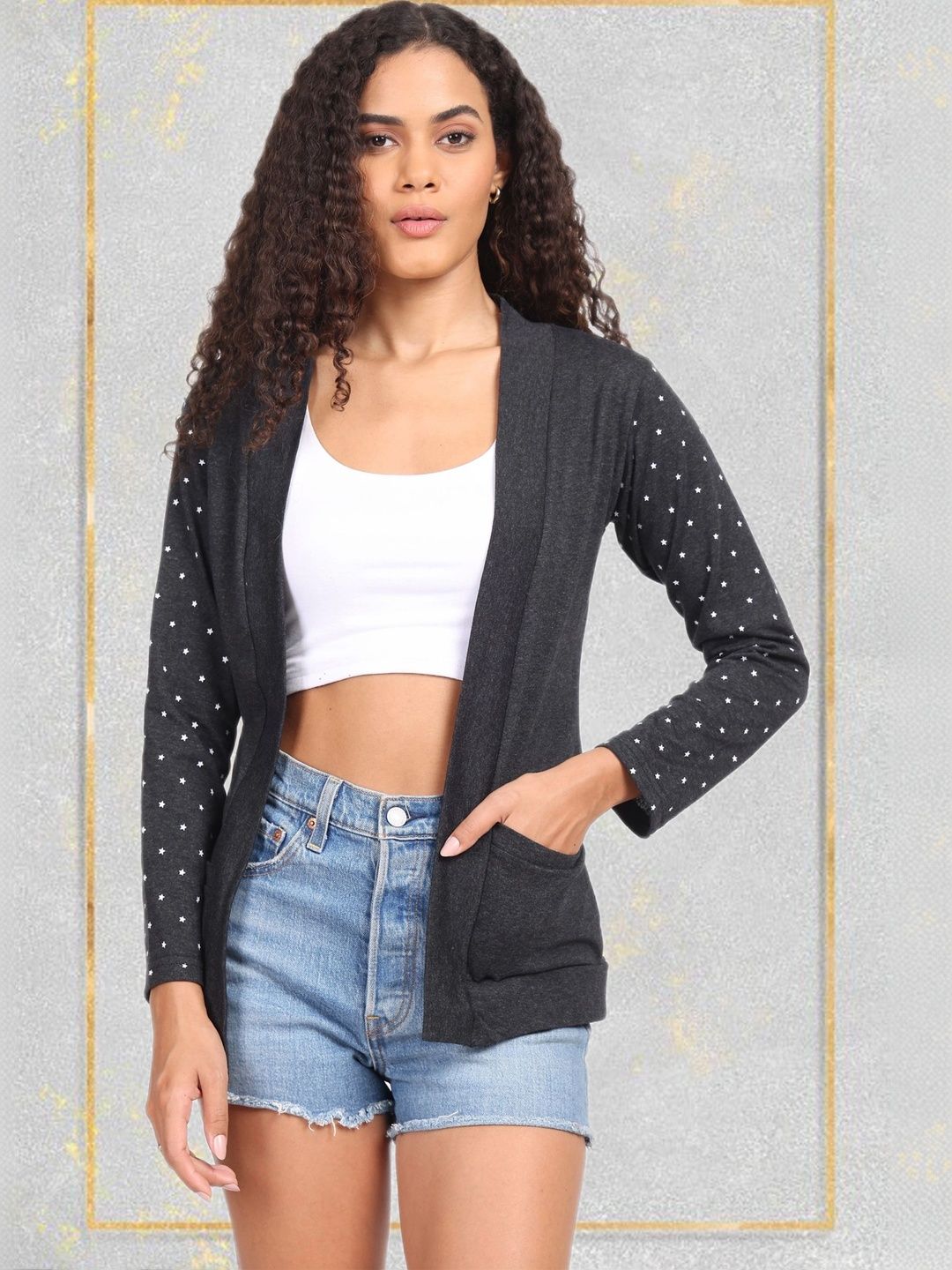 DDASPRATION Women Printed Shrug-picture-16