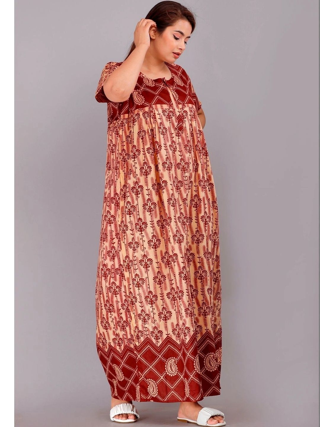 VRSU Printed Maxi Nightdress-picture-45