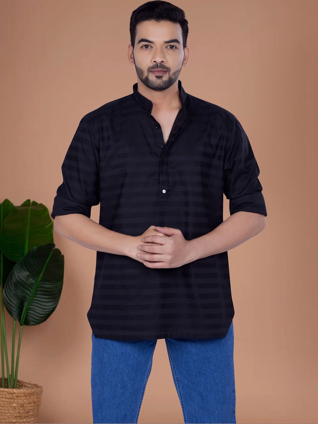 DULHAPAKSH Men Striped Kurta-picture-17
