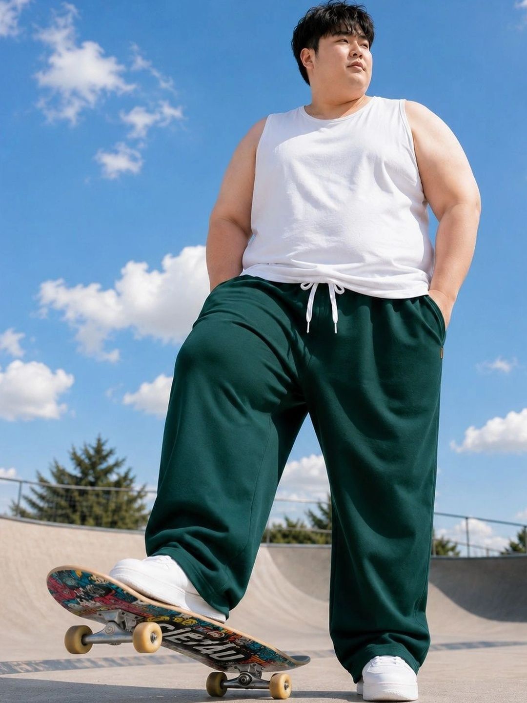 PockMAN Men Wide Leg Antimicrobial Training Joggers-image-6