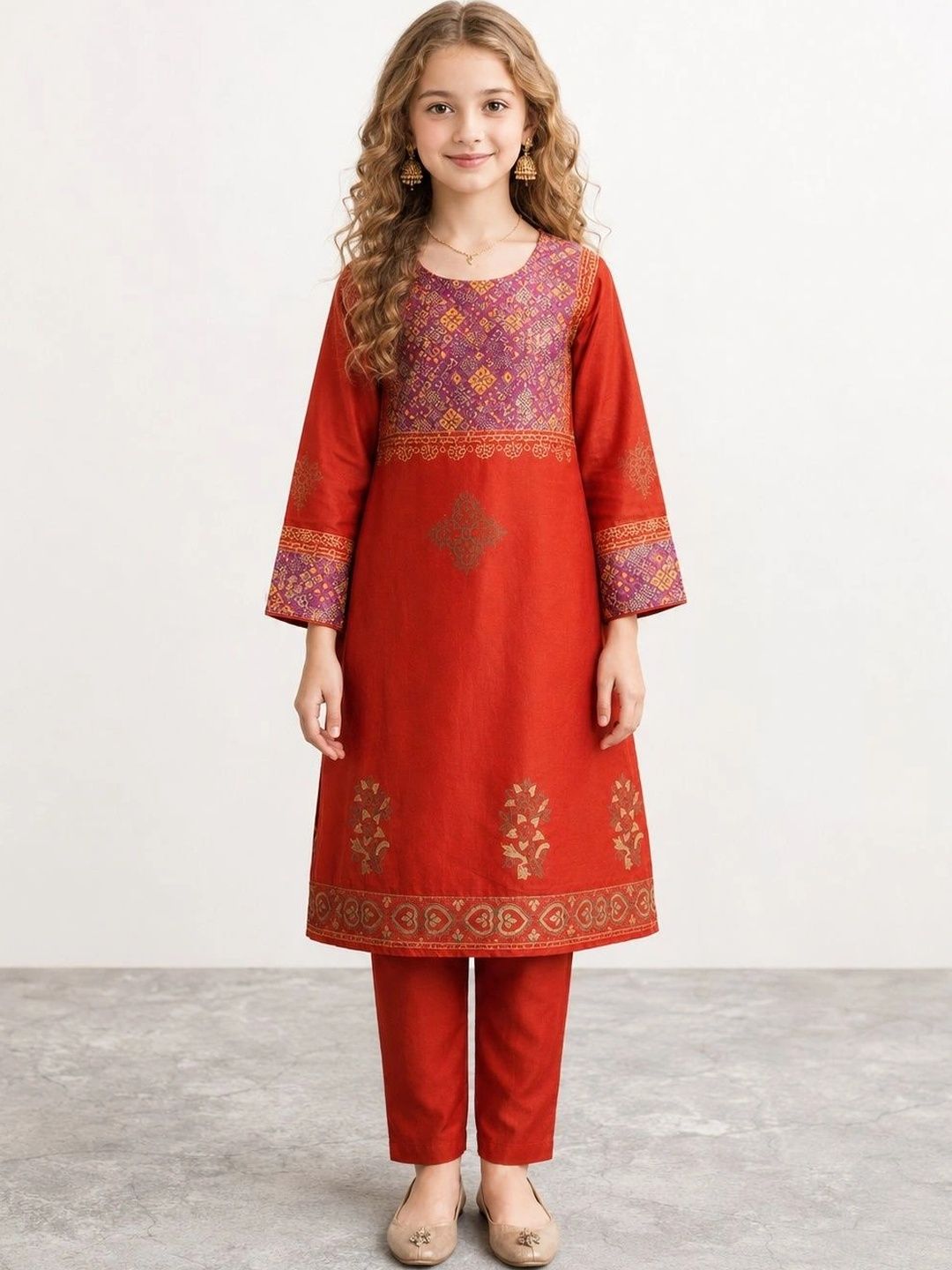 Muhuratam Girls Kurta-picture-14