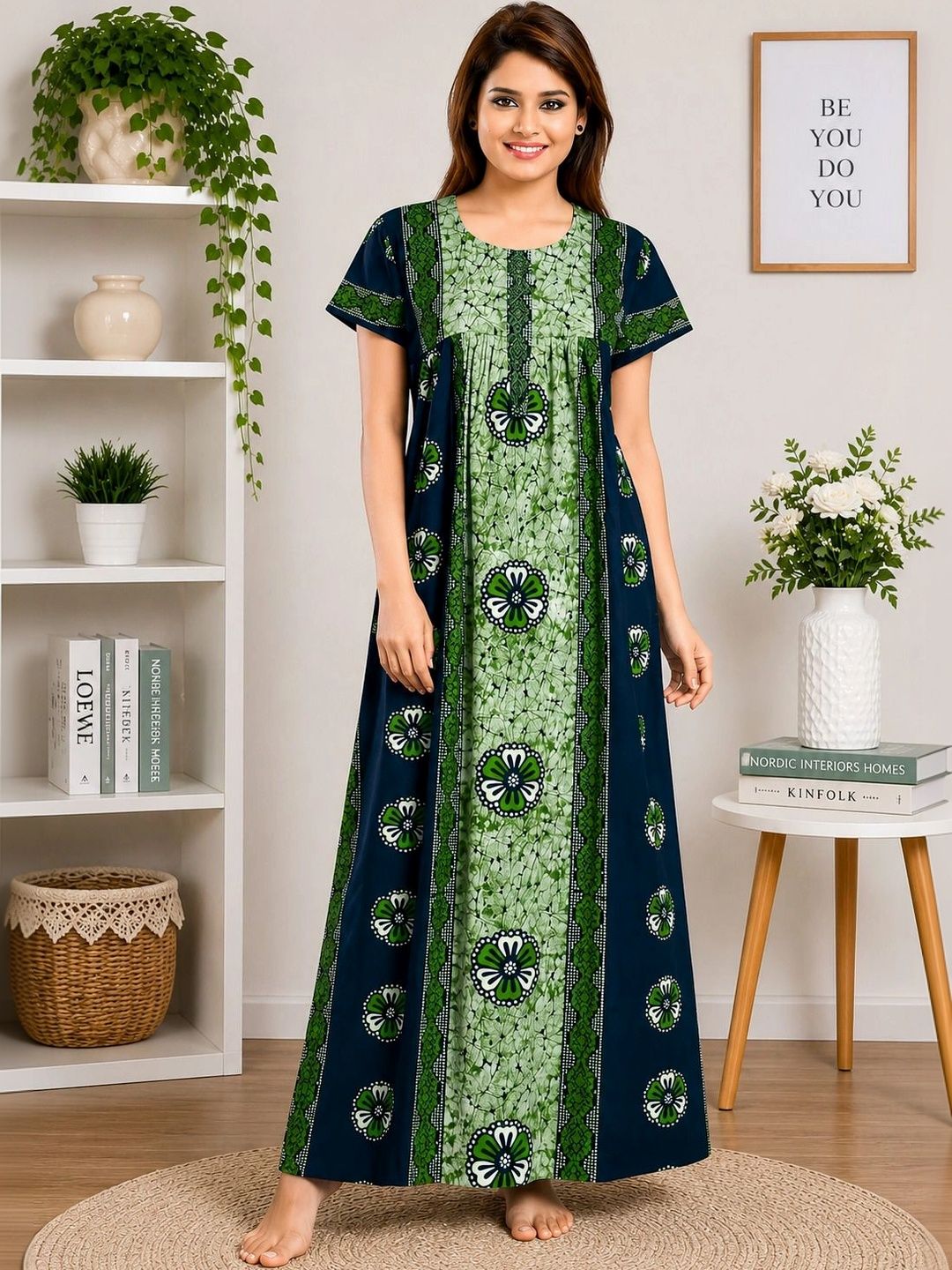 VRSU Printed Maxi Nightdress-picture-57