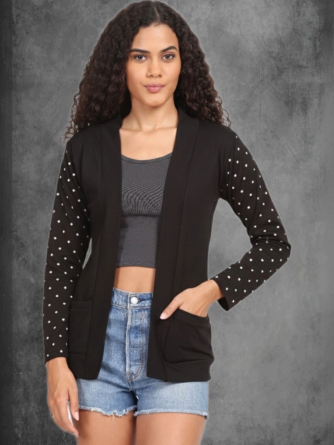 DDASPRATION Women Printed Shrug-picture-33