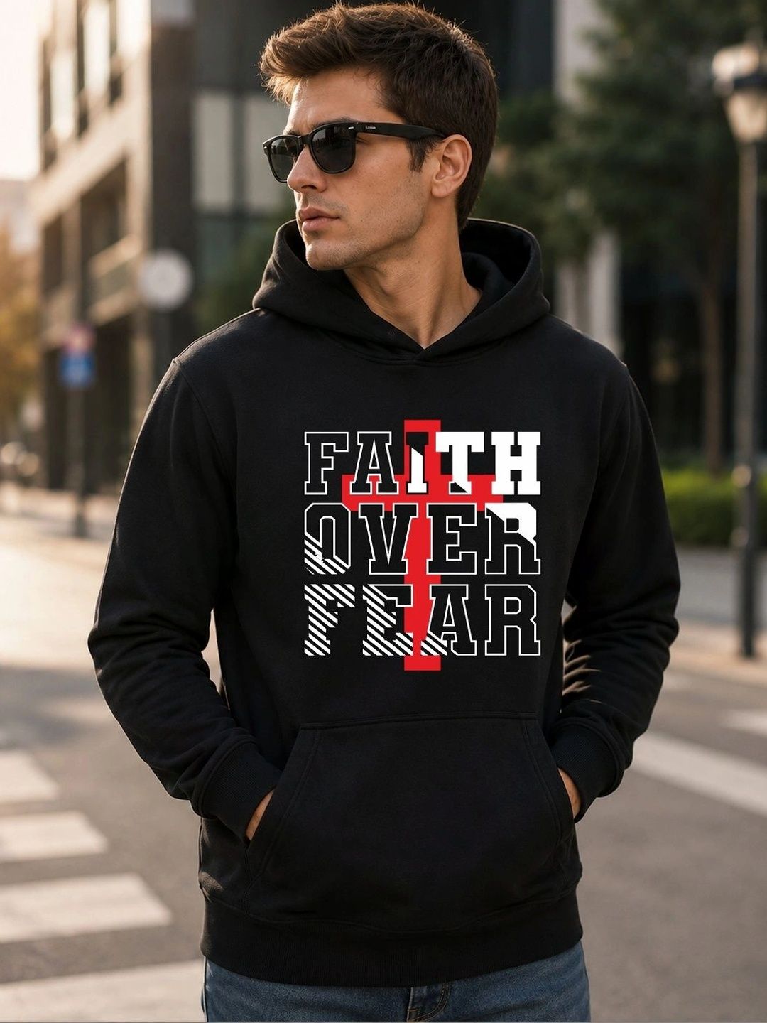 TRENDIFYTEEZ Men Printed Hooded Sweatshirt-picture-43