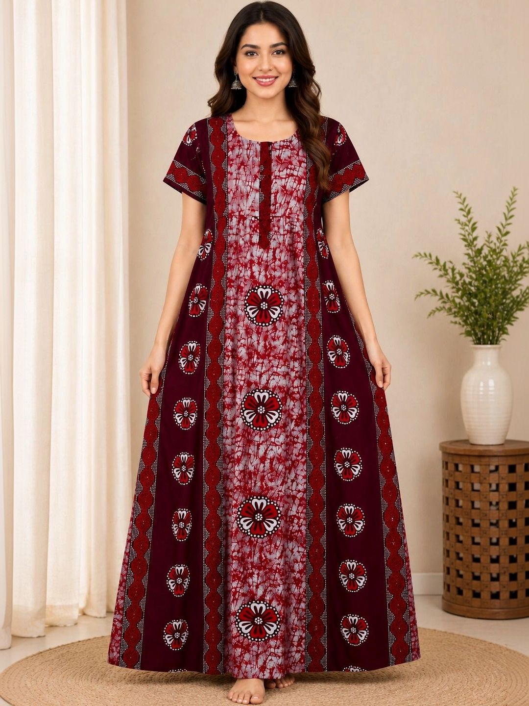 VRSU Printed Maxi Nightdress-picture-19