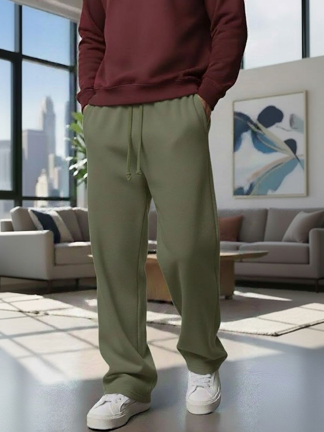 WARCOURT Men Regular Fit Track Pants-picture-14