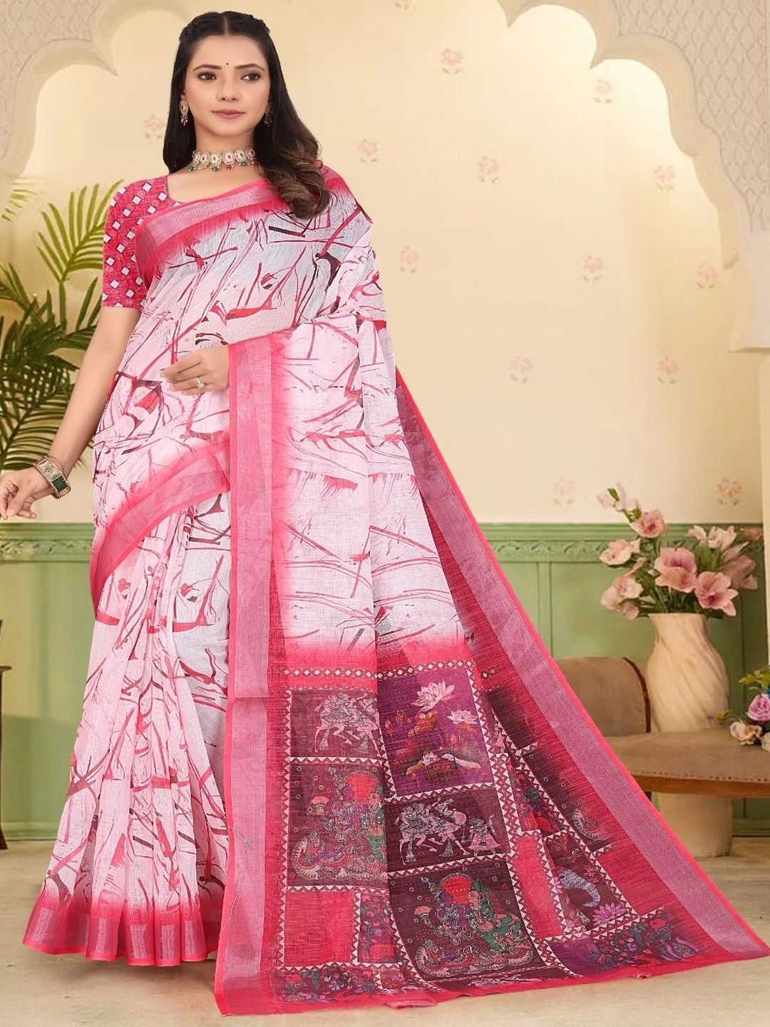 JIVIKA Silk Cotton Kanjeevaram Saree-picture-43