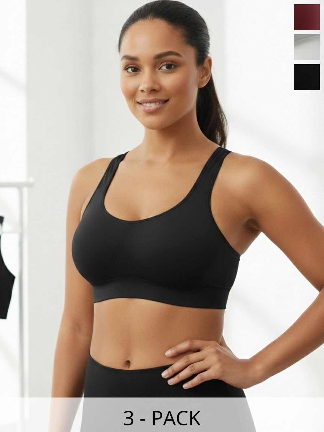 Vinesh Enterprises Pack of 3 Full Coverage bra-picture-35