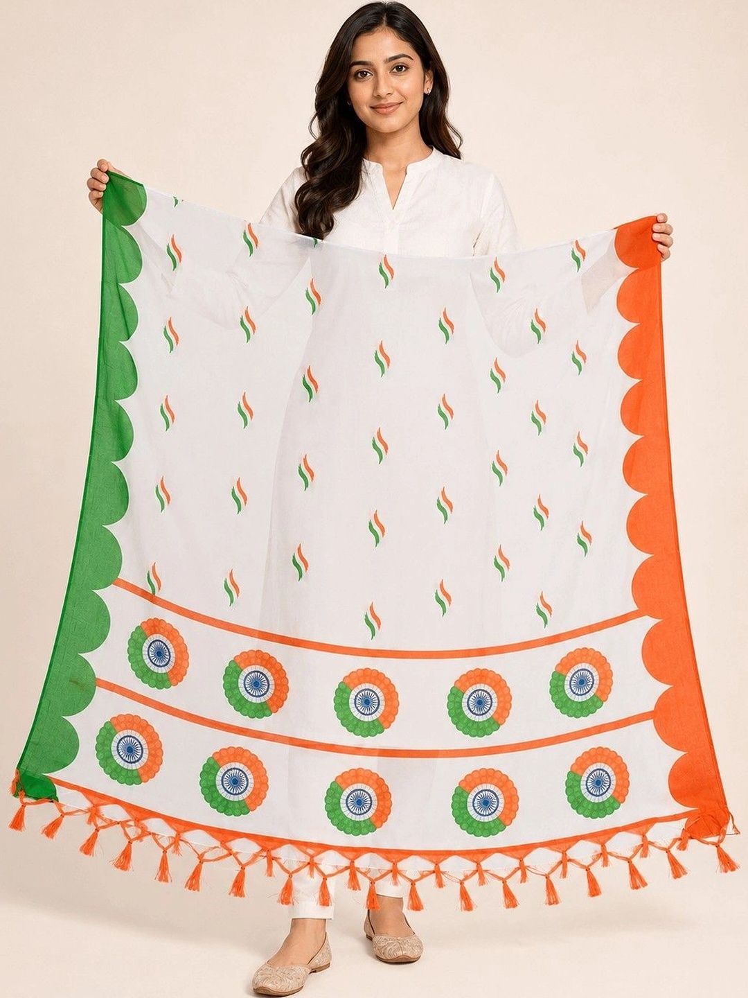 SAHINA DUPATTA Printed Art Silk Dupatta-image-2