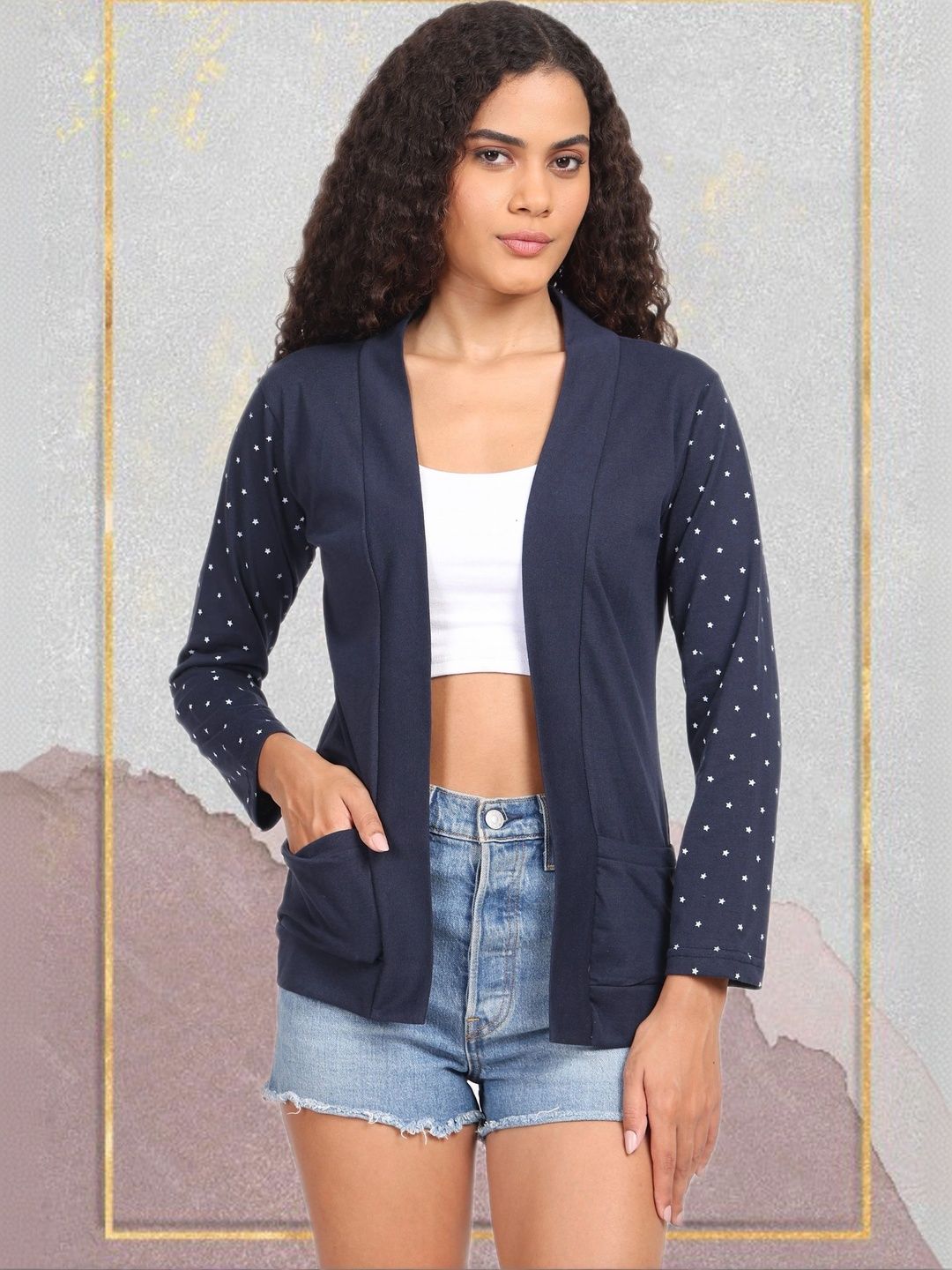 DDASPRATION Women Printed Shrug-picture-47