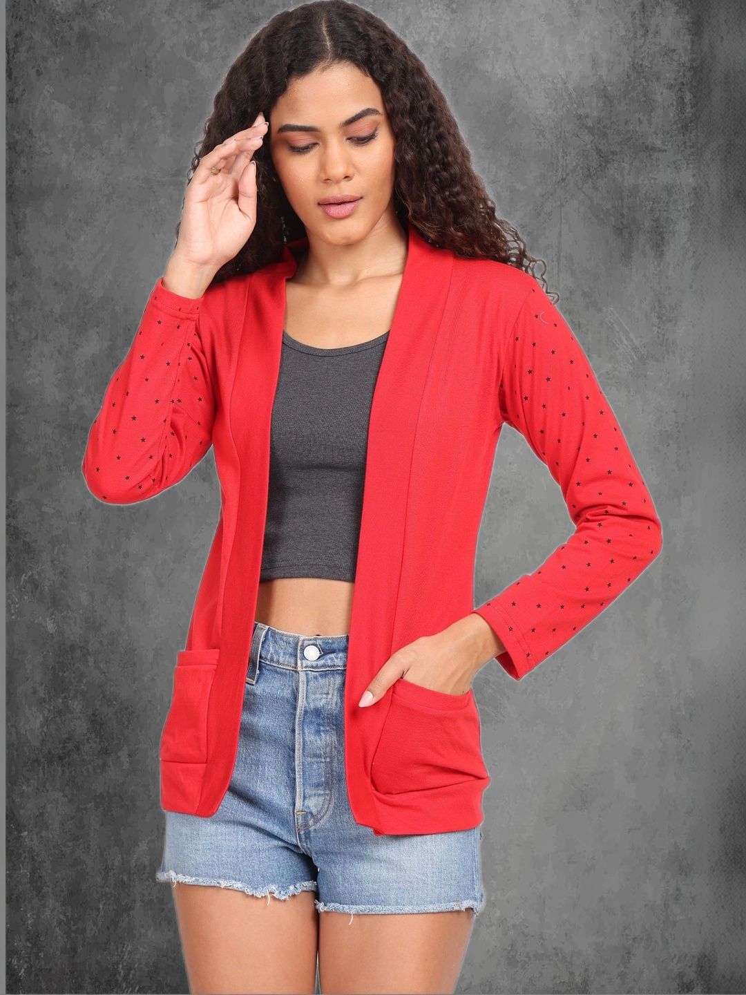 DDASPRATION Women Printed Shrug-picture-35