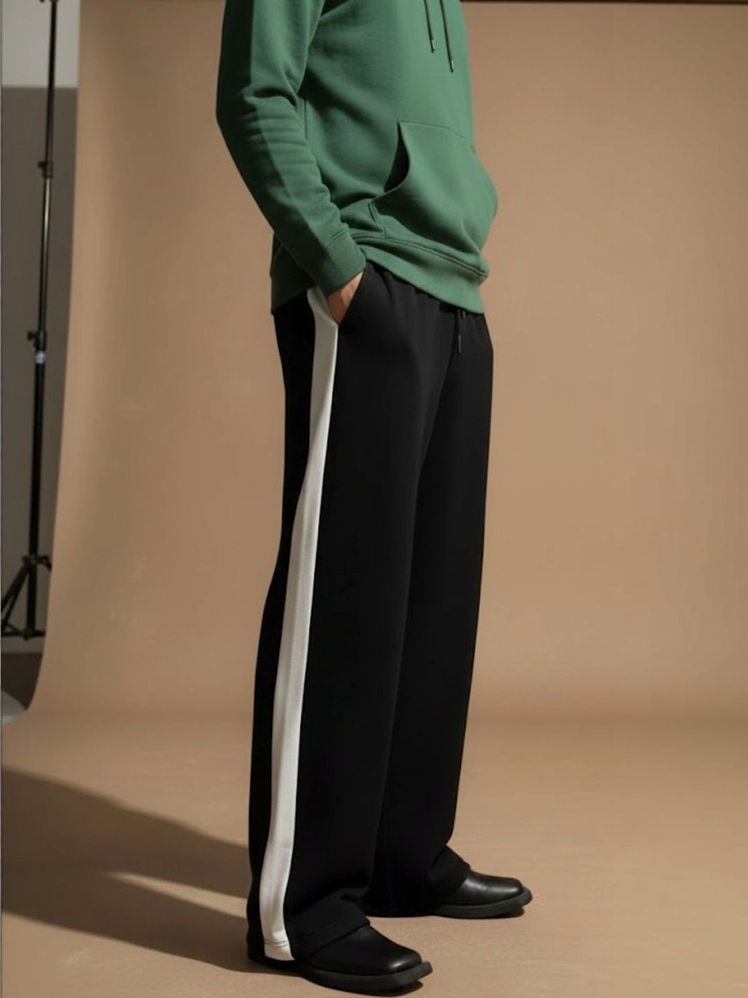 WARCOURT Men Regular Fit Colourblocked Training Track Pants-picture-12