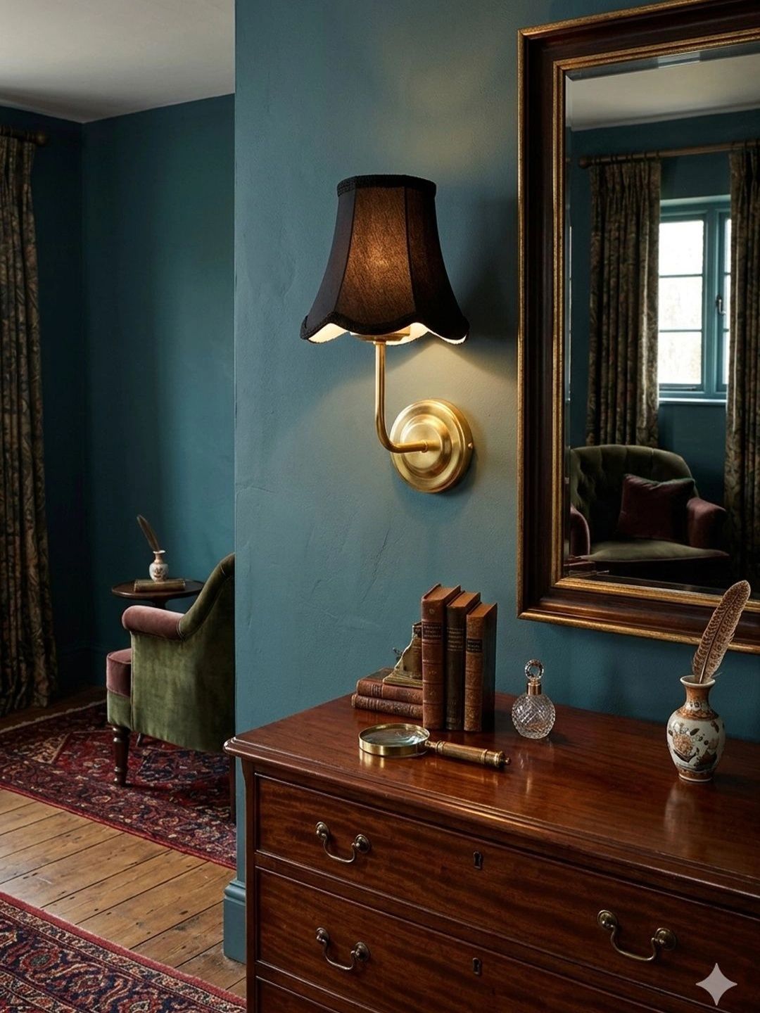 Myntra Elegant Homes Black Metal Traditional Wall Lamp-image-38