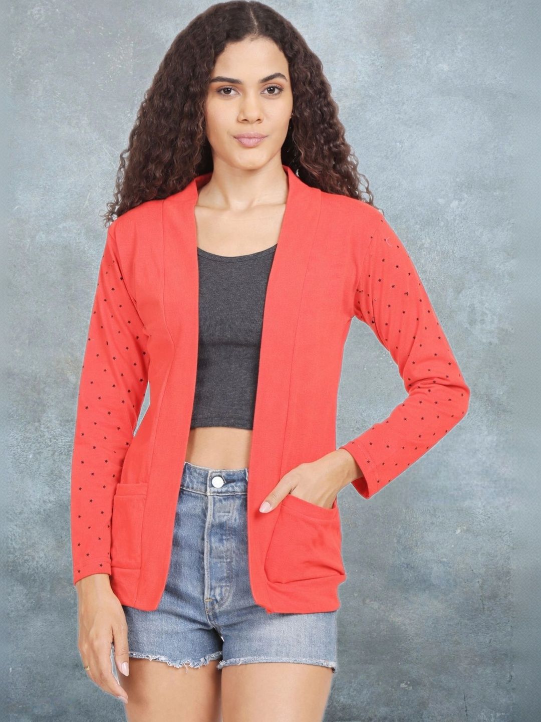 DDASPRATION Women Printed Shrug-picture-38