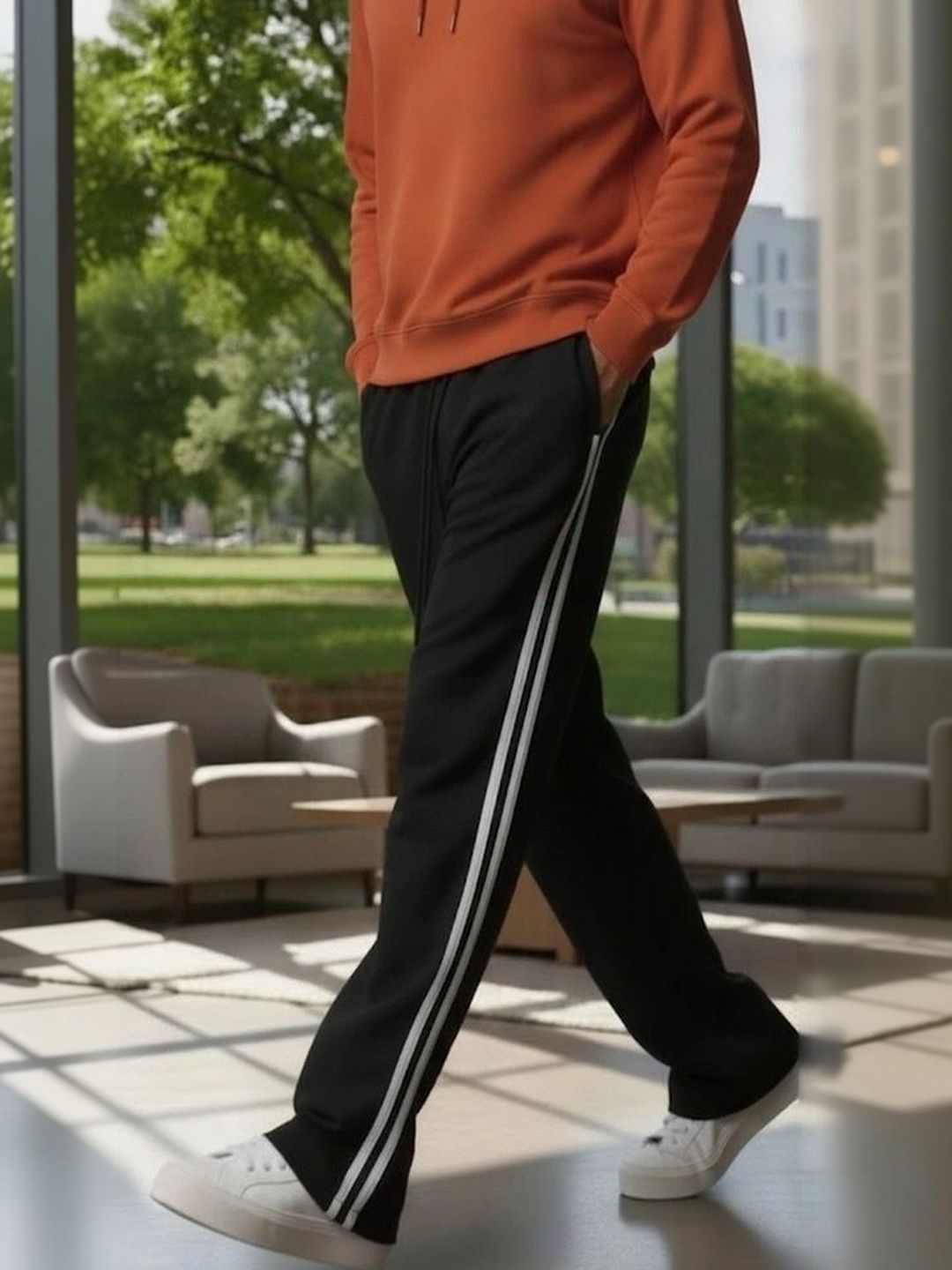 WARCOURT Men Regular Fit Training Track Pants-picture-51