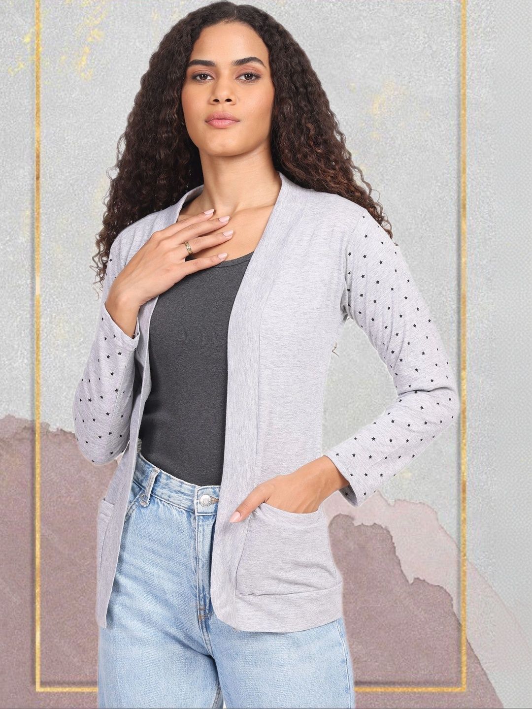 DDASPRATION Women Printed Shrug-picture-36
