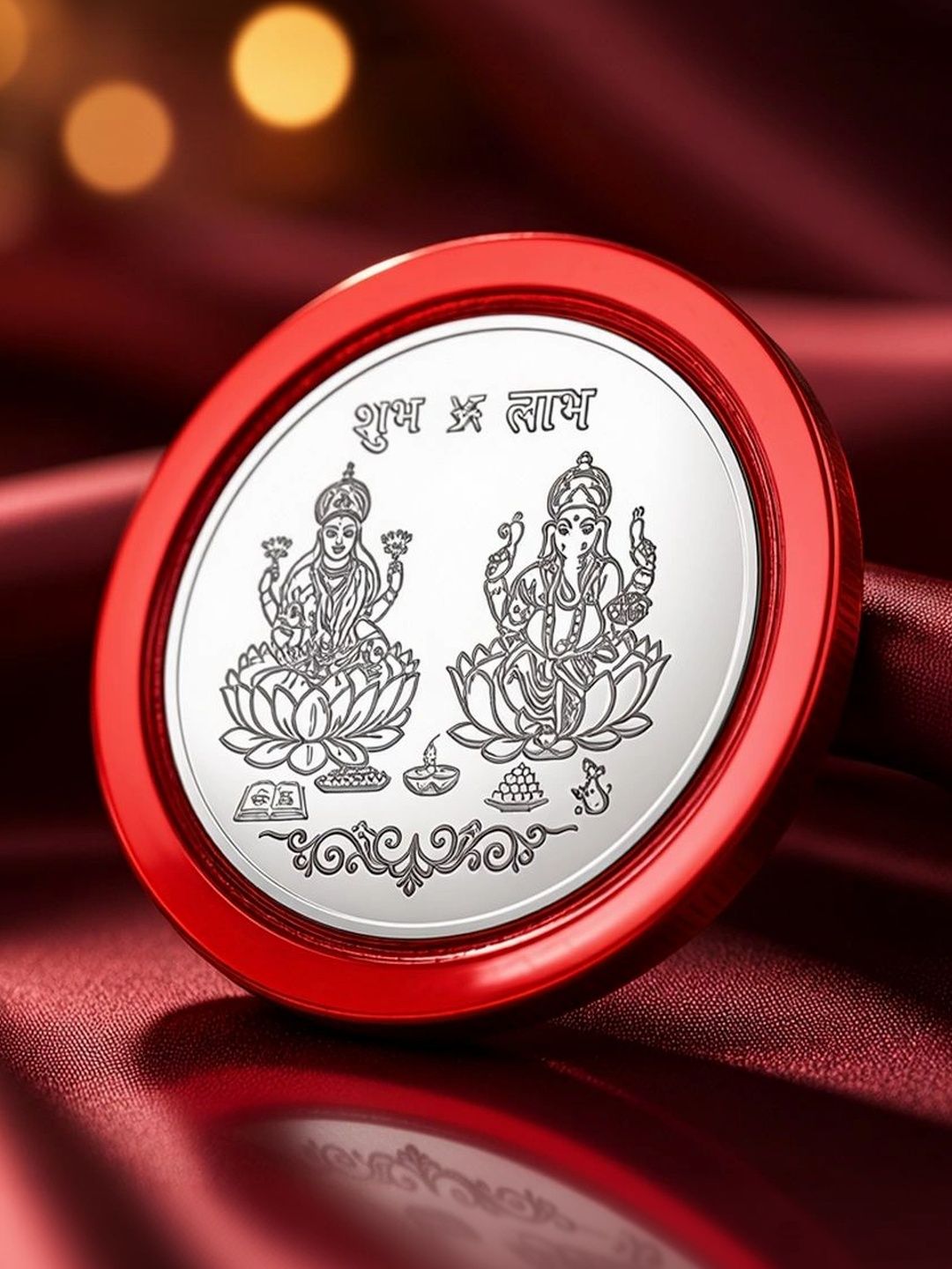 DeoDap Set Of 10 Rakhi Gift Set With Silver Coin & Roli Chawal-picture-15
