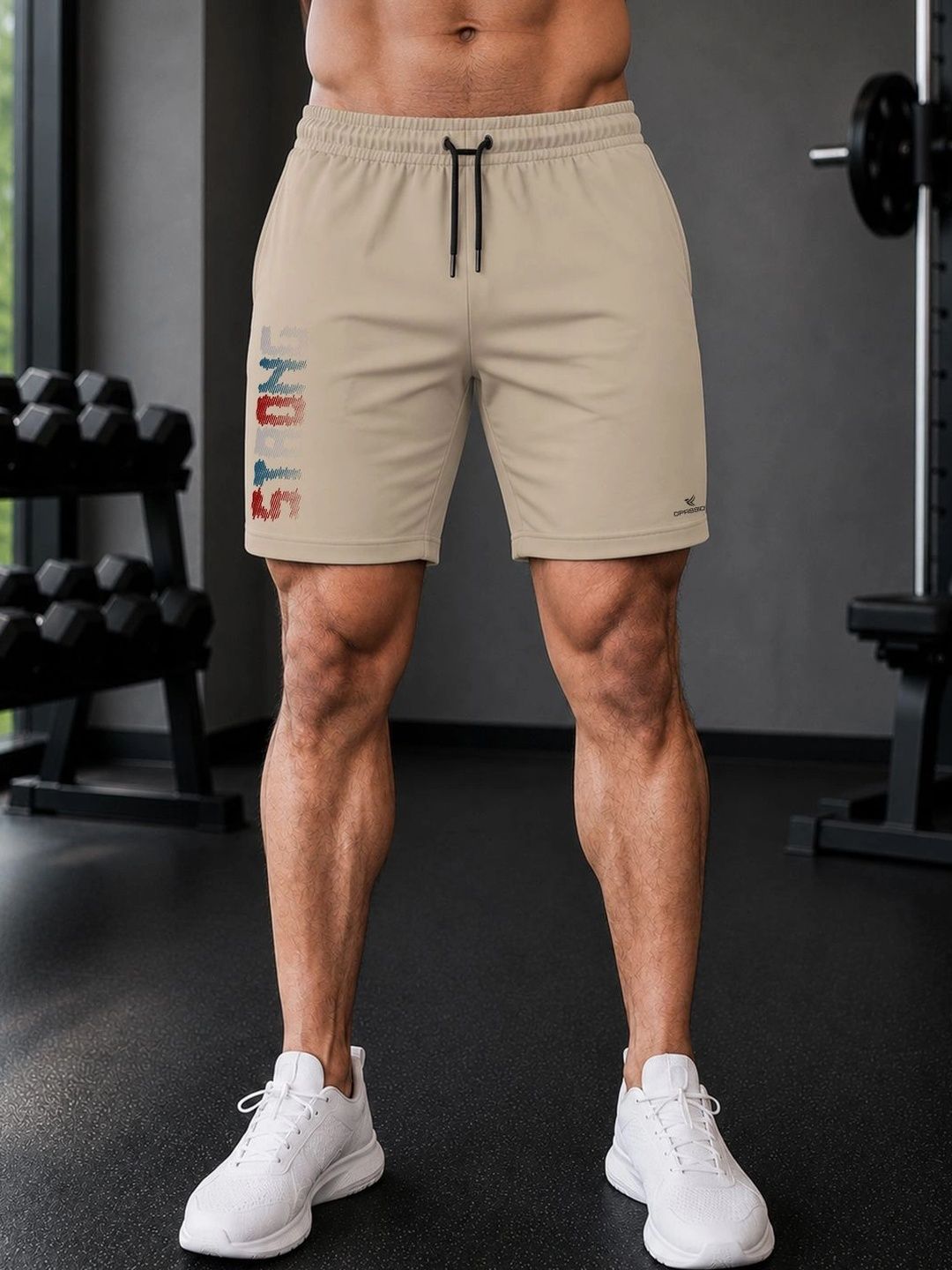 Dpassion Men Typography Training or Gym Sports Shorts-picture-35