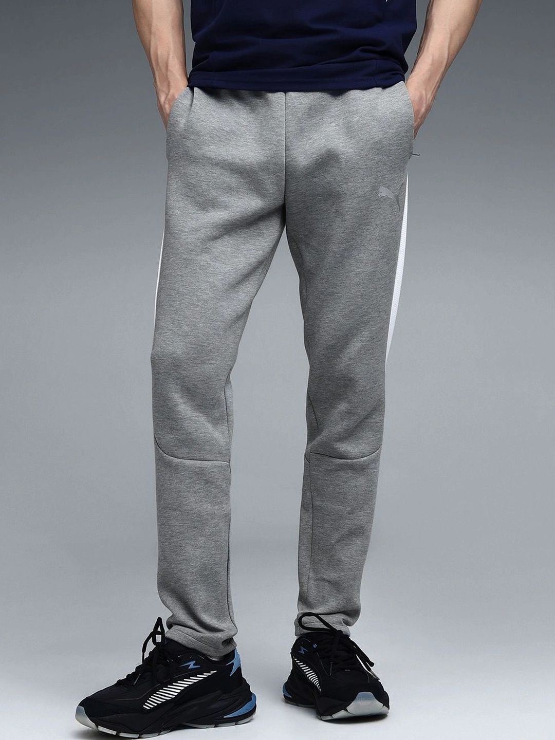 Puma Men Slim Fit Brand Logo Training Joggers-picture-45