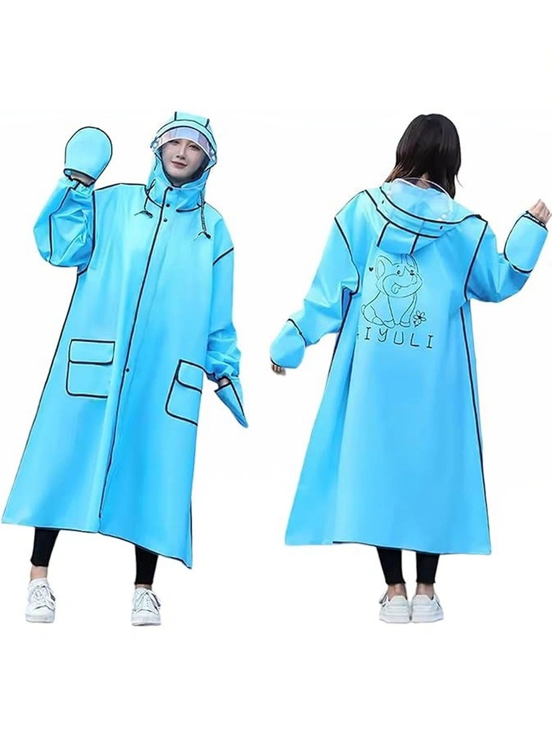 AUGEN Waterproof Hooded Rain Jacket-picture-49