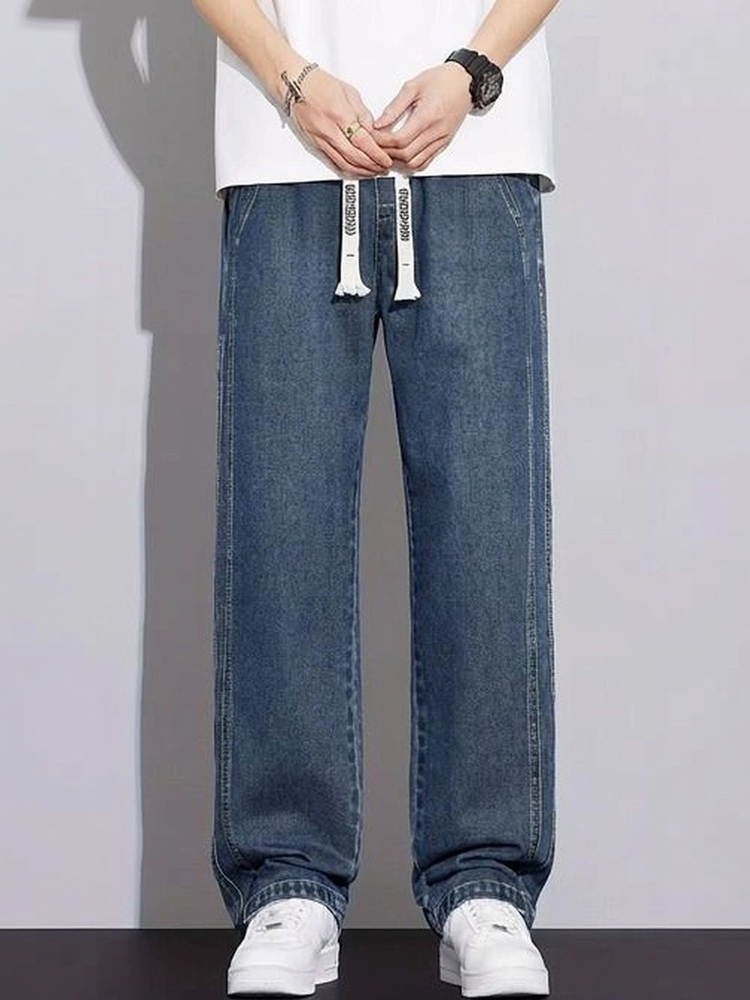 stylefabs Men Jean Jogger Mid-Rise Stretchable Jeans-picture-36