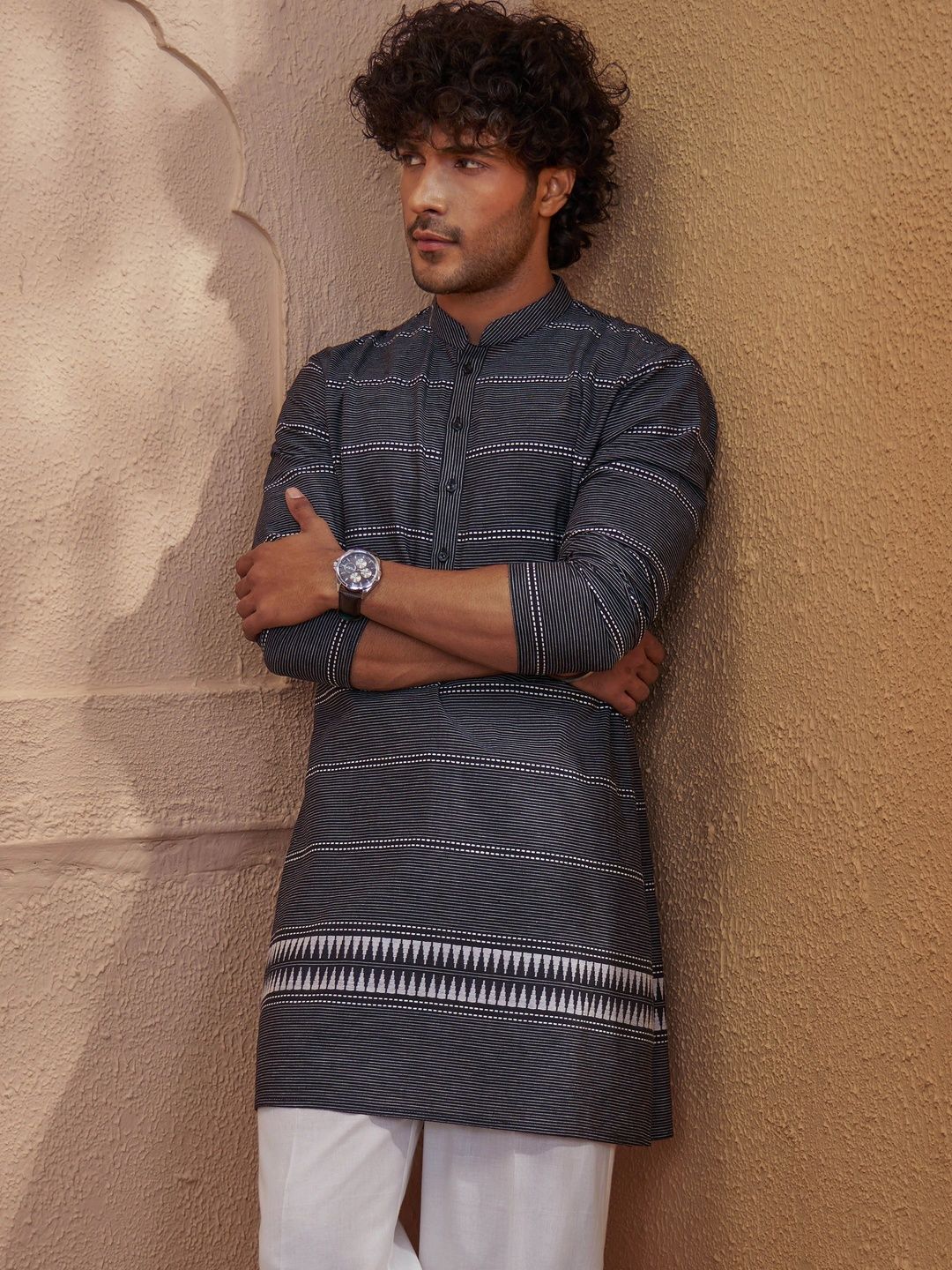 VASTRAMAY Men Printed Kurta-picture-49