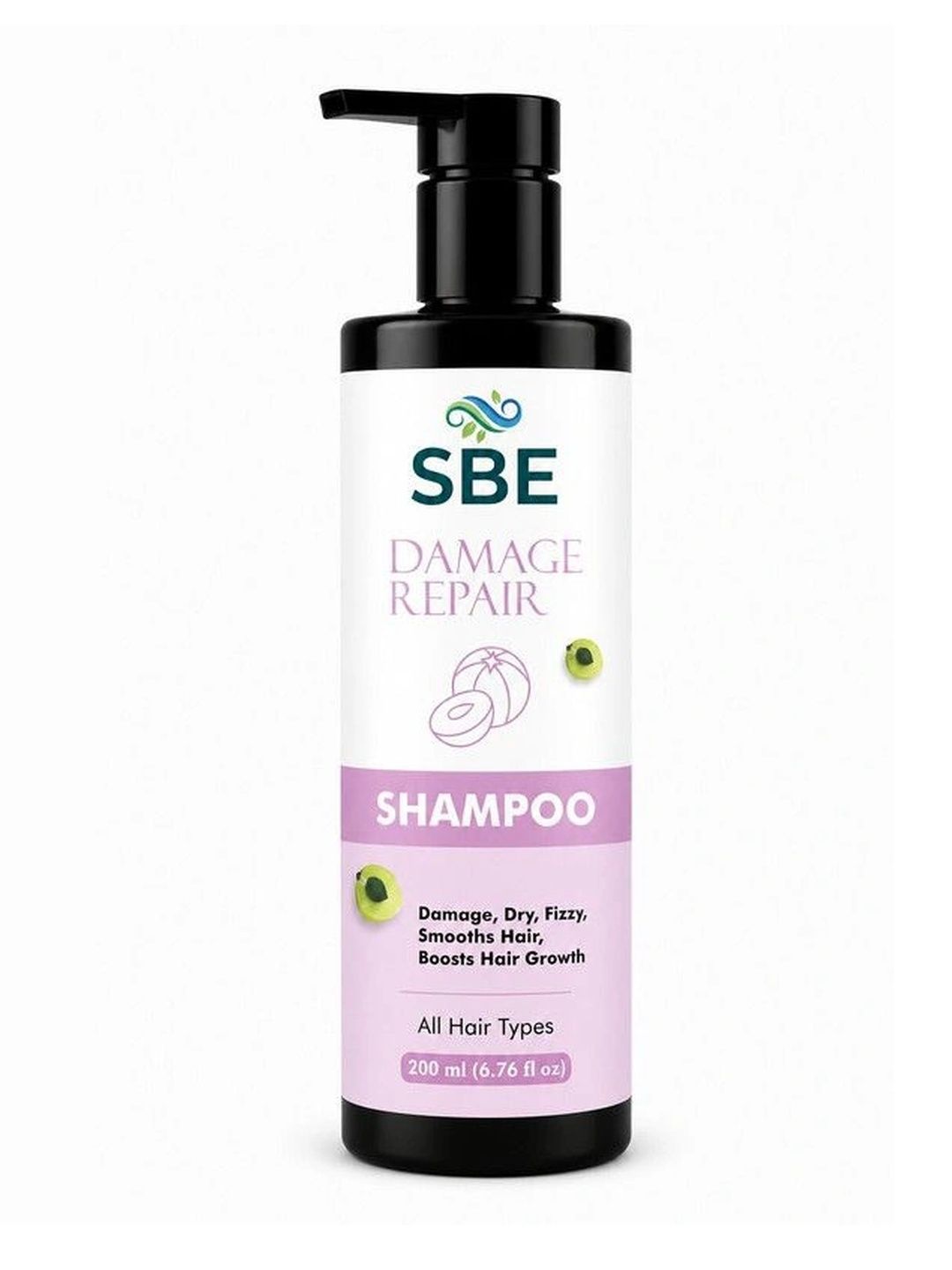 SBE Damage Repair Shampoo - 200 ml-image-24