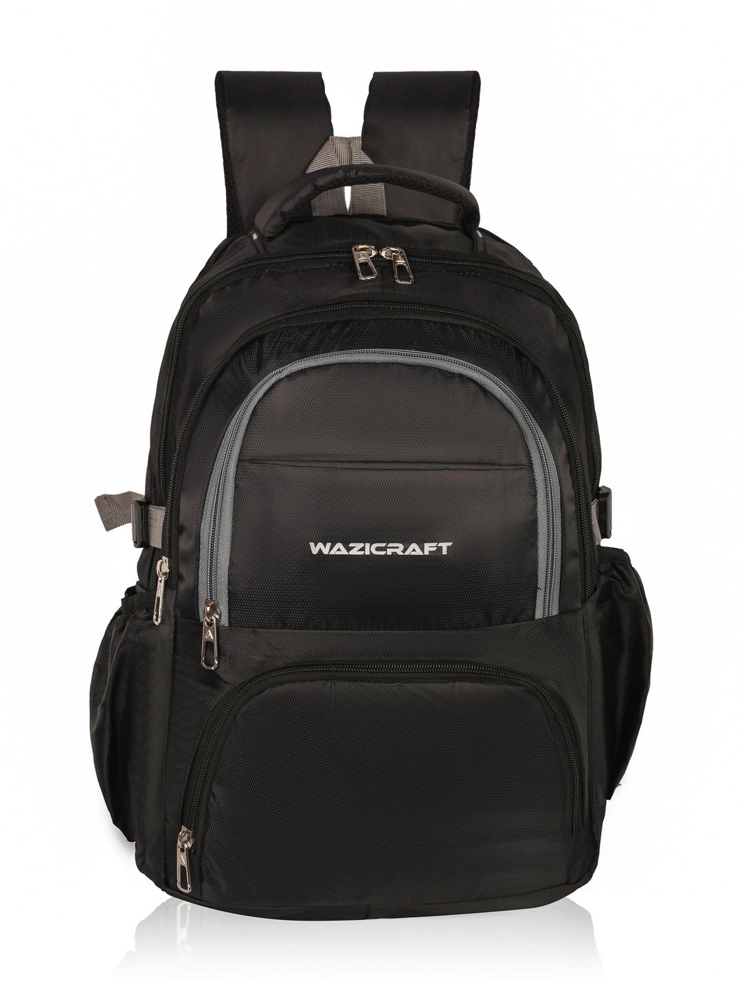 Wazicraft Unisex Brand Logo Contrast Detail Backpack with Anti-Theft-picture-19