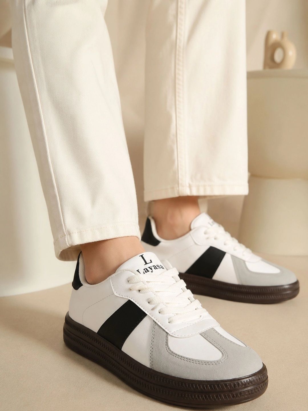 Layasa Women Colourblocked Sneakers-picture-23