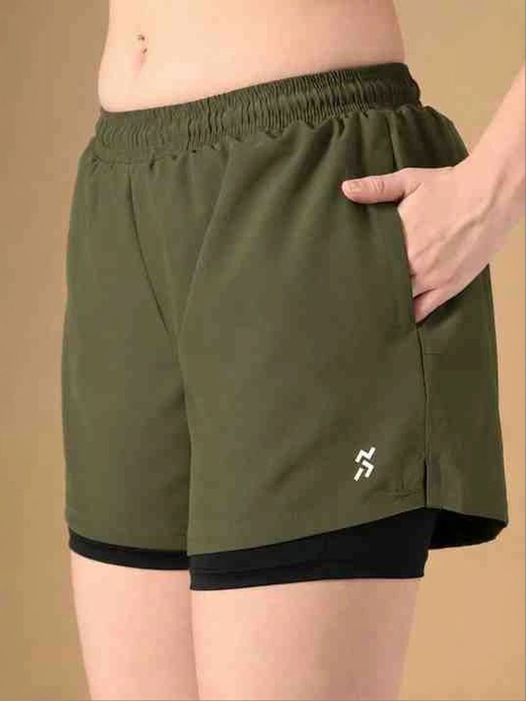 HOUSE OF FITNESS Women High-Rise Training or Gym Sports Shorts-picture-47