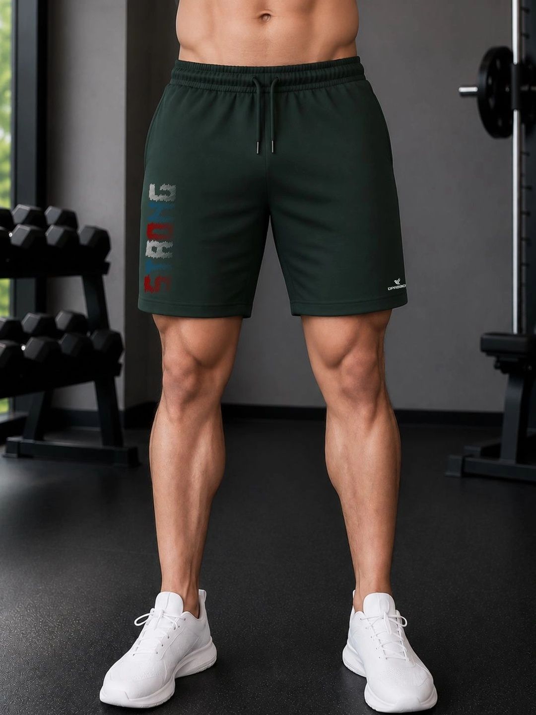 Dpassion Men Typography Training or Gym Sports Shorts-picture-19