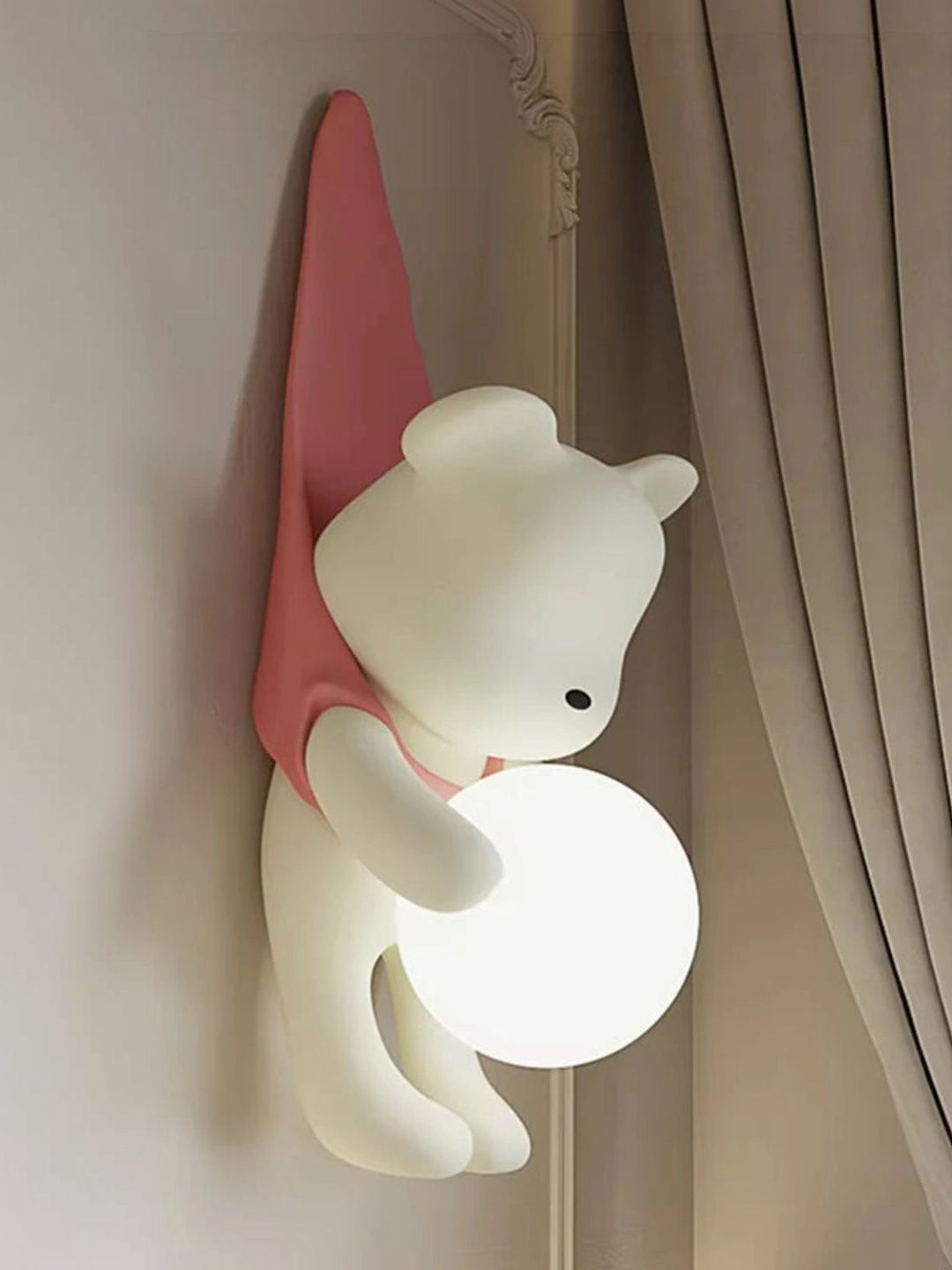 Stello White Metal Quirky Abstract Shaped Shaped Wall Lamp-image-41