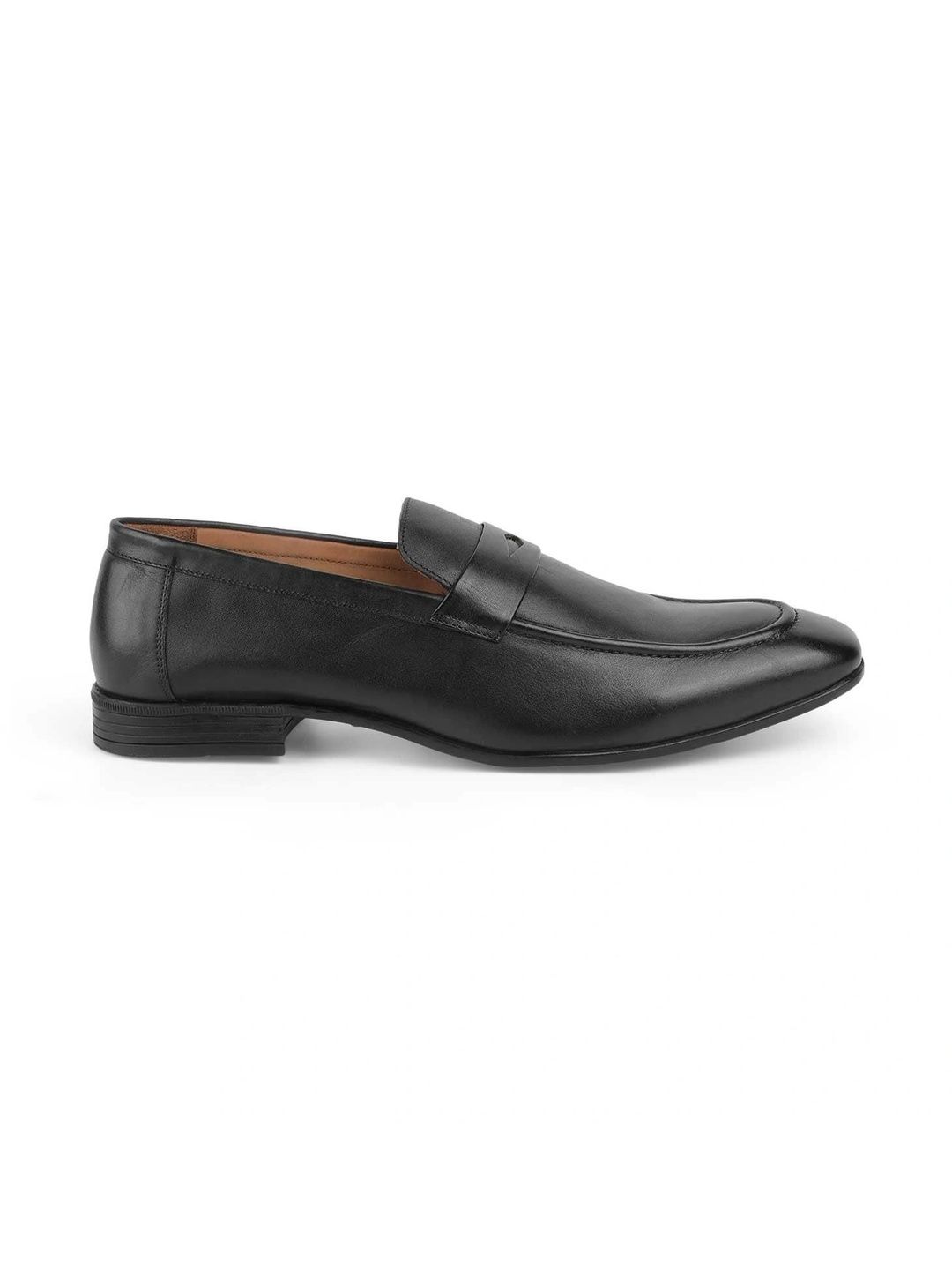 Tresmode Men Leather Formal Loafers-image-11