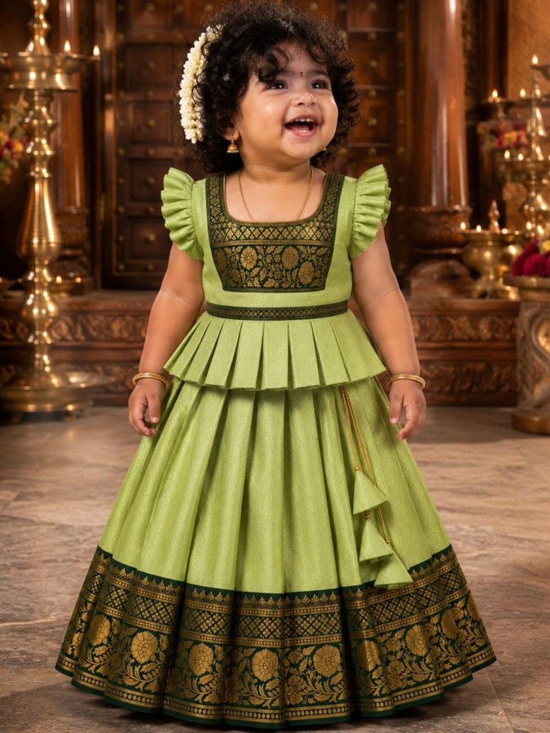 Xepon Girls Ready to Wear Lehenga &-picture-53