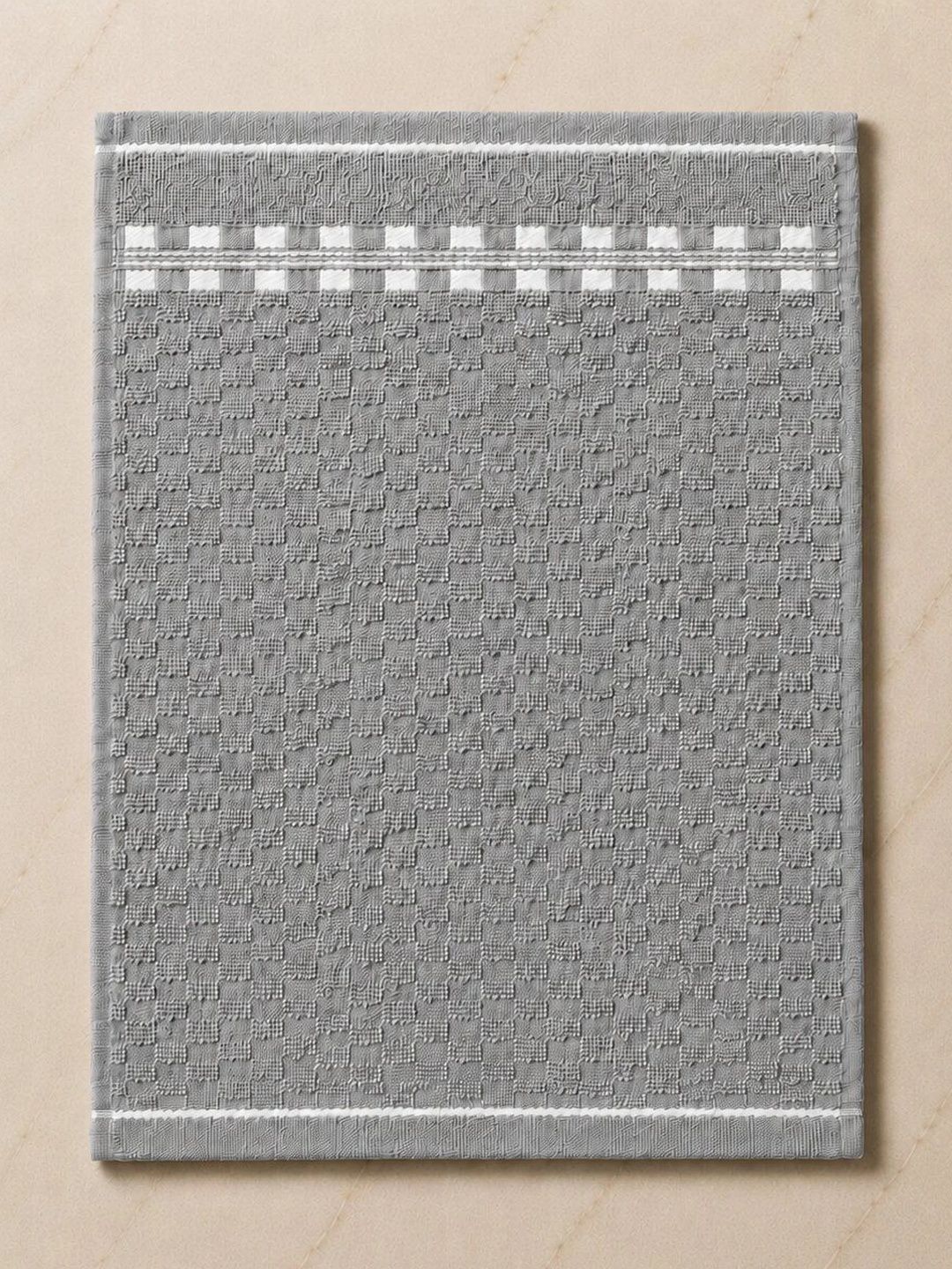 DEMARK 2-Pcs Grey Cotton Hand Towels-image-46
