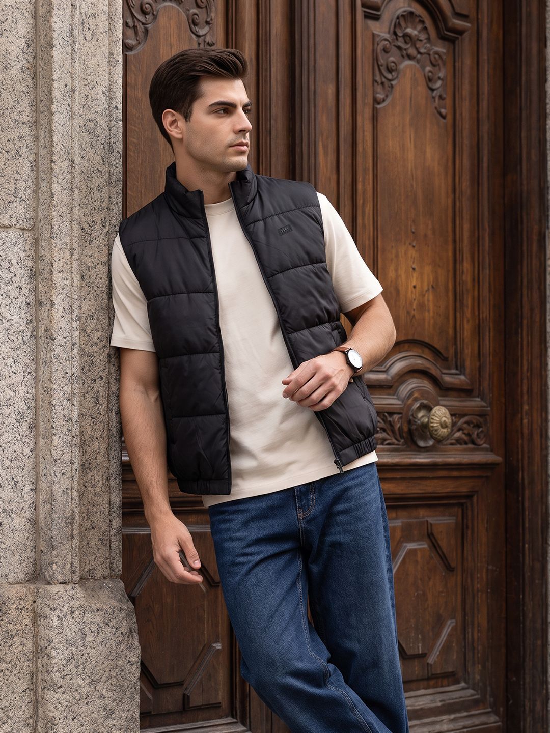 INVICTUS Sleeveless Puffer Gilet Jacket-picture-38