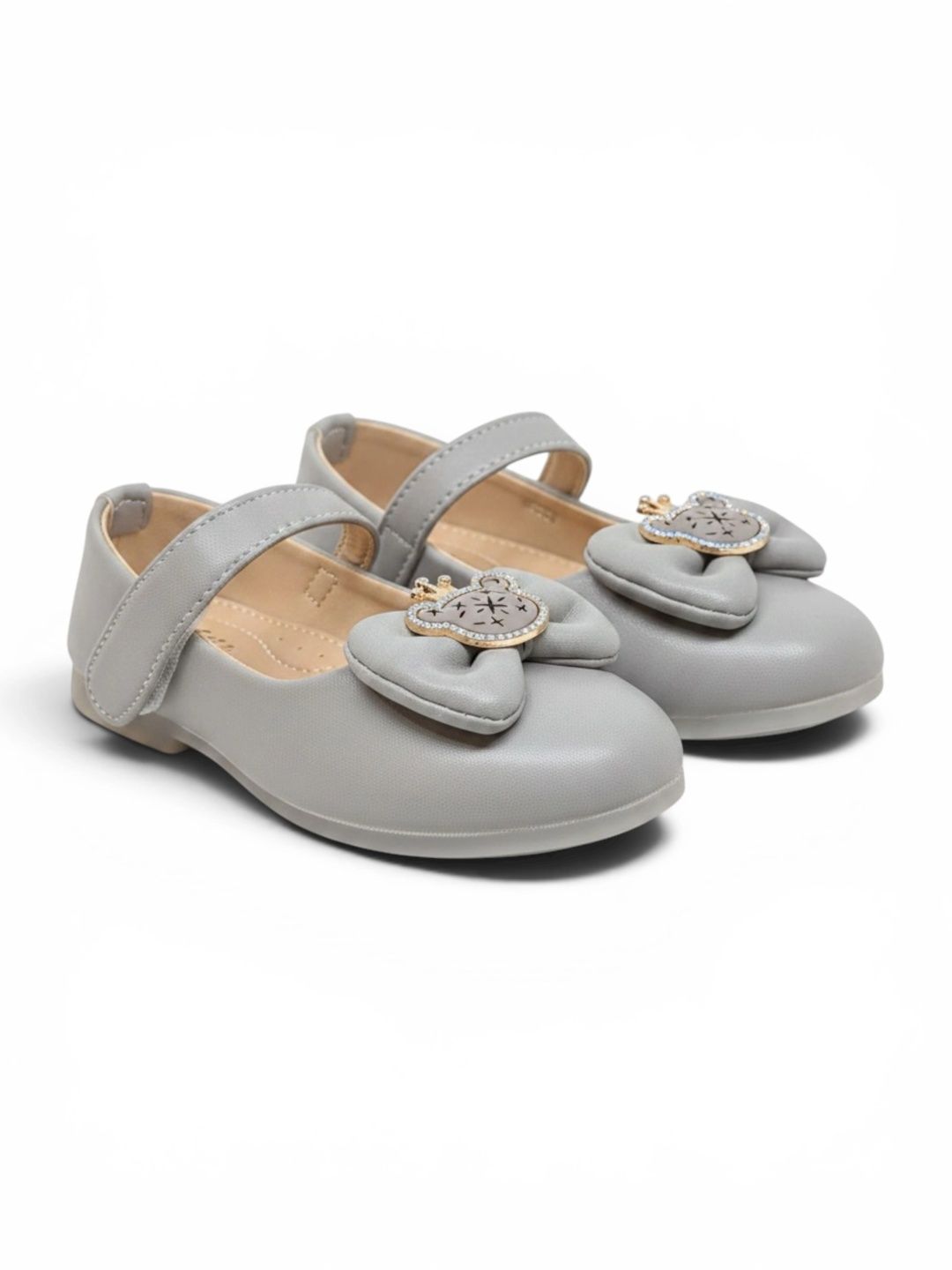 Lil Lollipop Girls Round Toe Velcro Ballerinas-picture-43