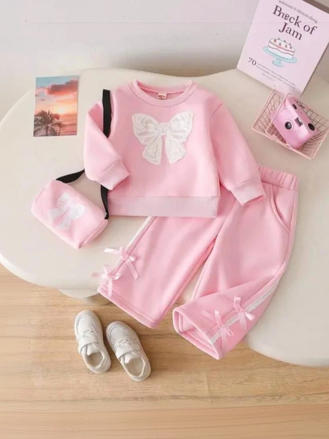 COMPLETE OUTFIT Girls Embellished Trousers-picture-40