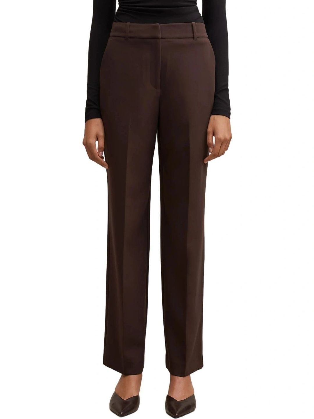 Forever New Women High-Rise Trousers-picture-40