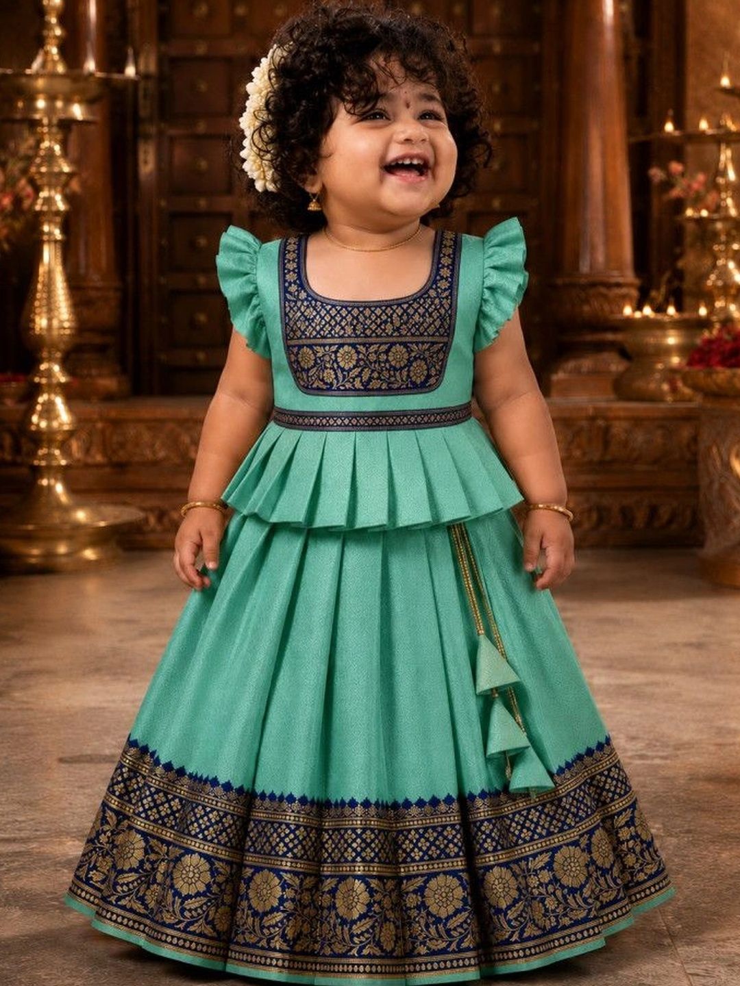 Xepon Girls Ready to Wear Lehenga &-picture-42