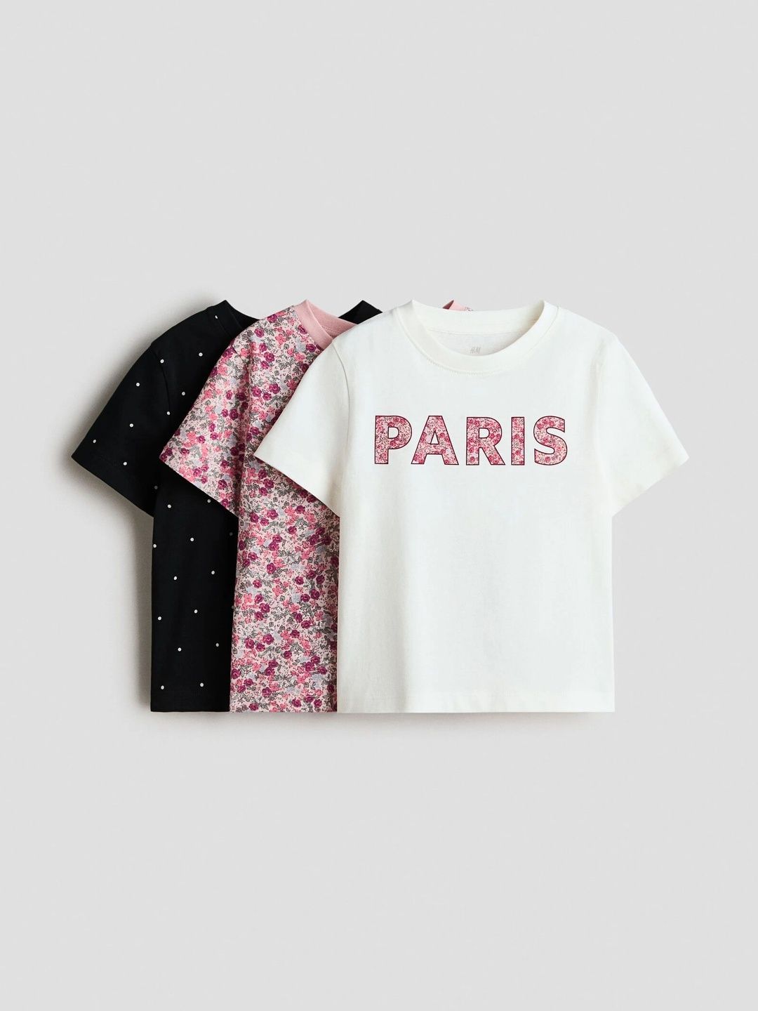 H&M 3-pack cotton T-shirts-picture-44