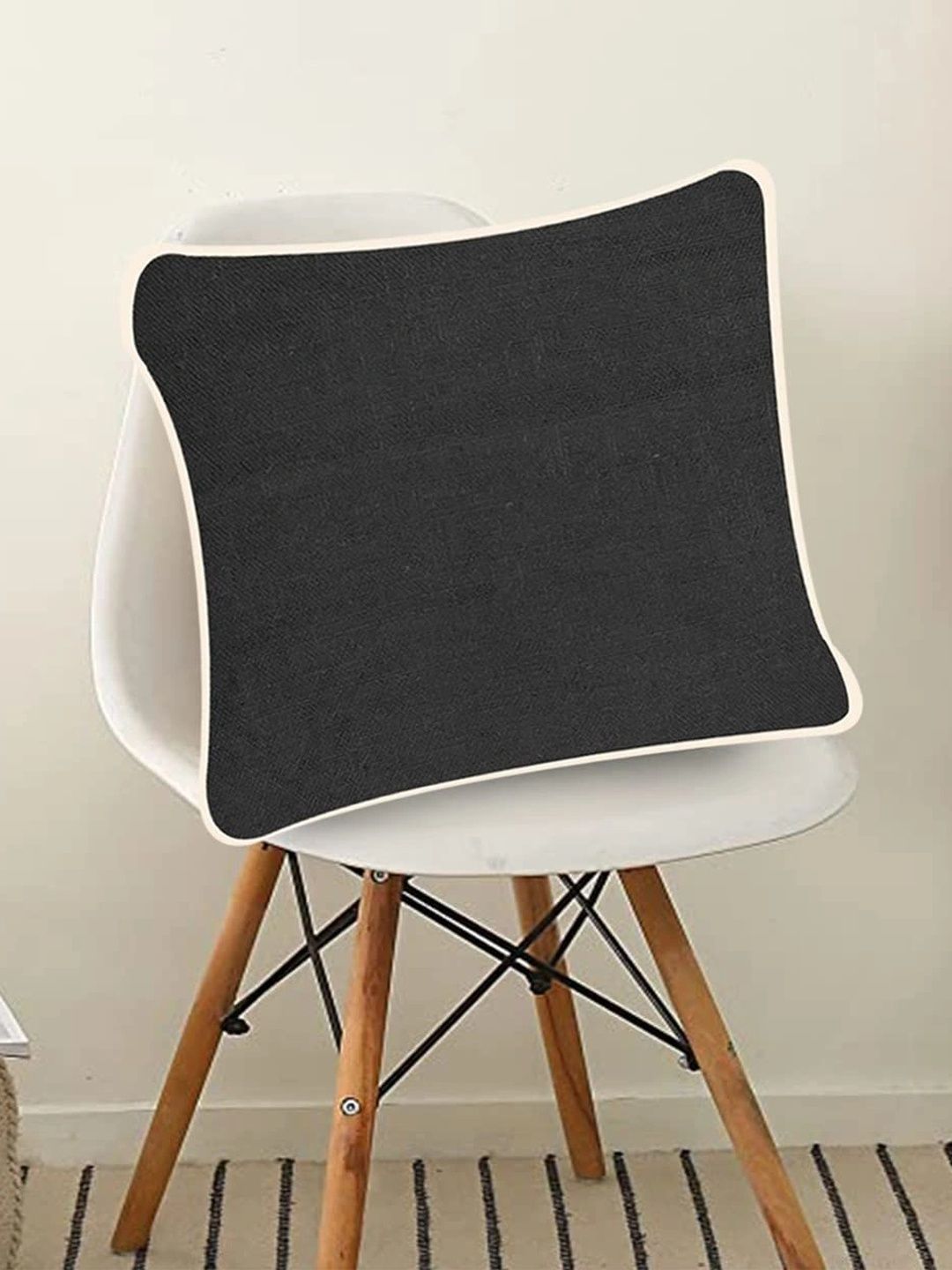 SAJAVAT Black Set of 2 Cushion Covers-image-22