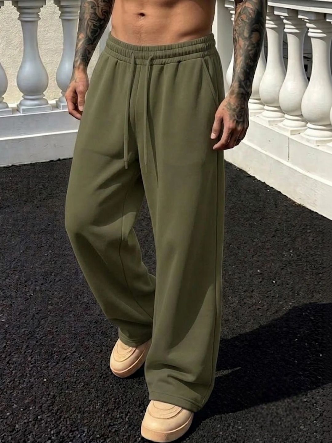 PROGENY Men Relaxed Fit Training Track Pants-picture-22