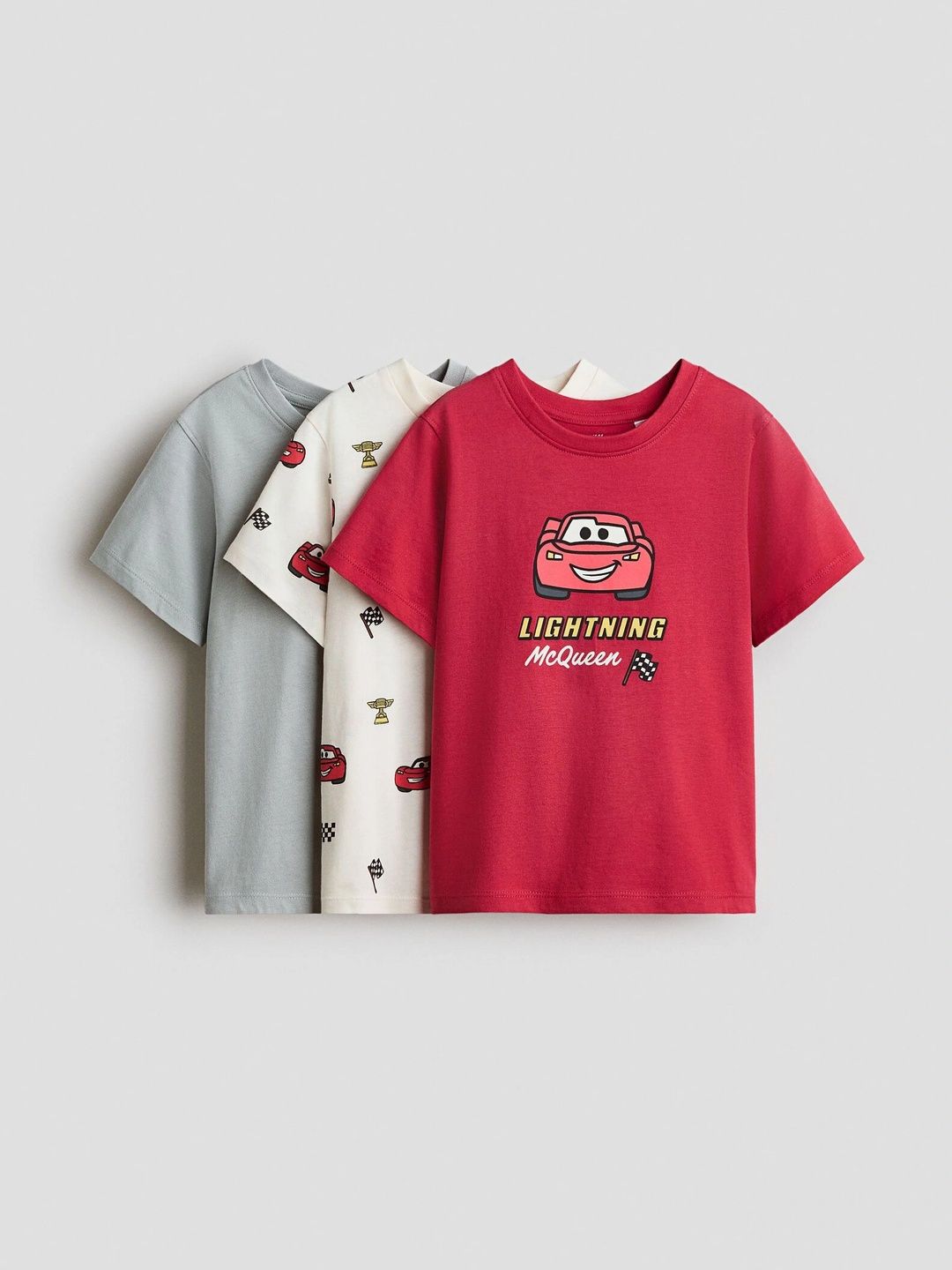H&M 3-pack printed T-shirts-picture-48