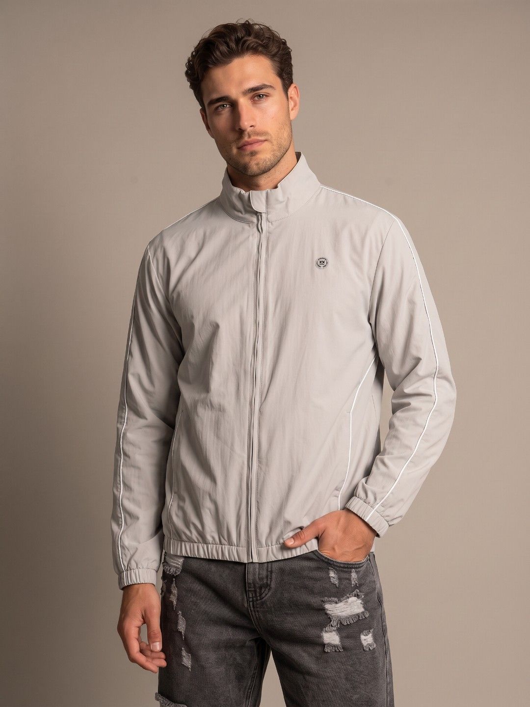 glitchez Relaxed Fit Windcheater Tailored Jacket-picture-55