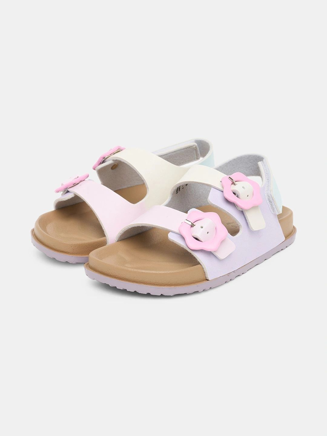 Pantaloons Junior Girls PU Comfort Sandals-picture-43