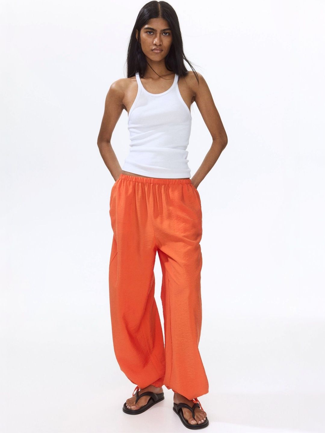 H&M Drawstring-detail balloon trousers-picture-14