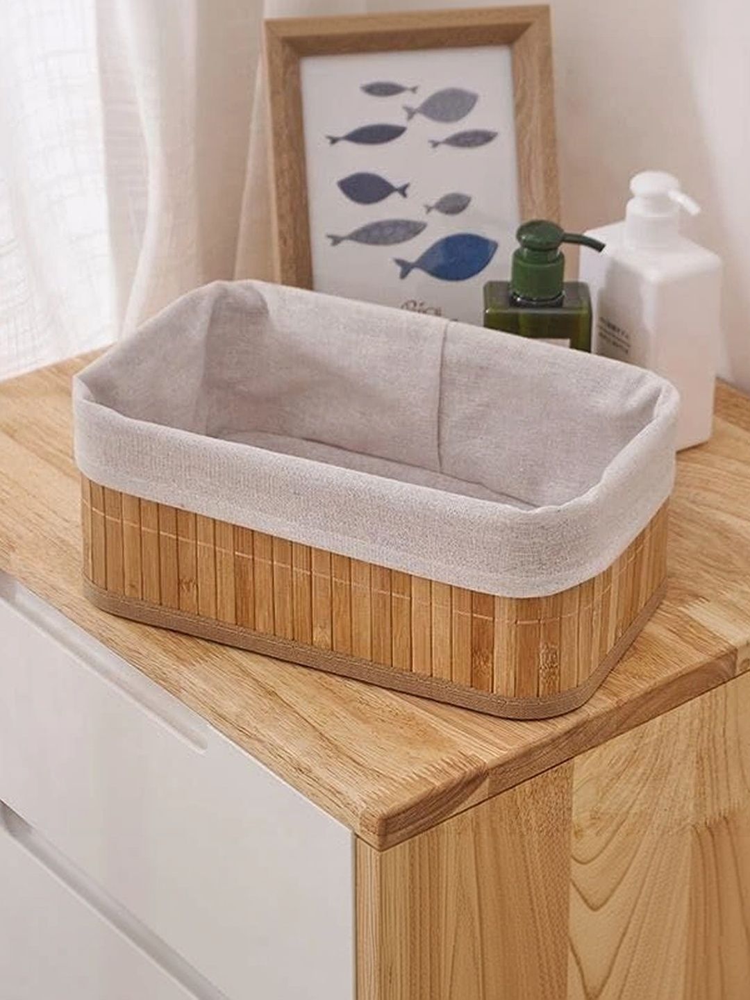 Rioware Brown Eco-Friendly Natural Bamboo Organisers-picture-25